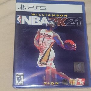 NBA Williamson 2K21 for PS5 - Blue Case